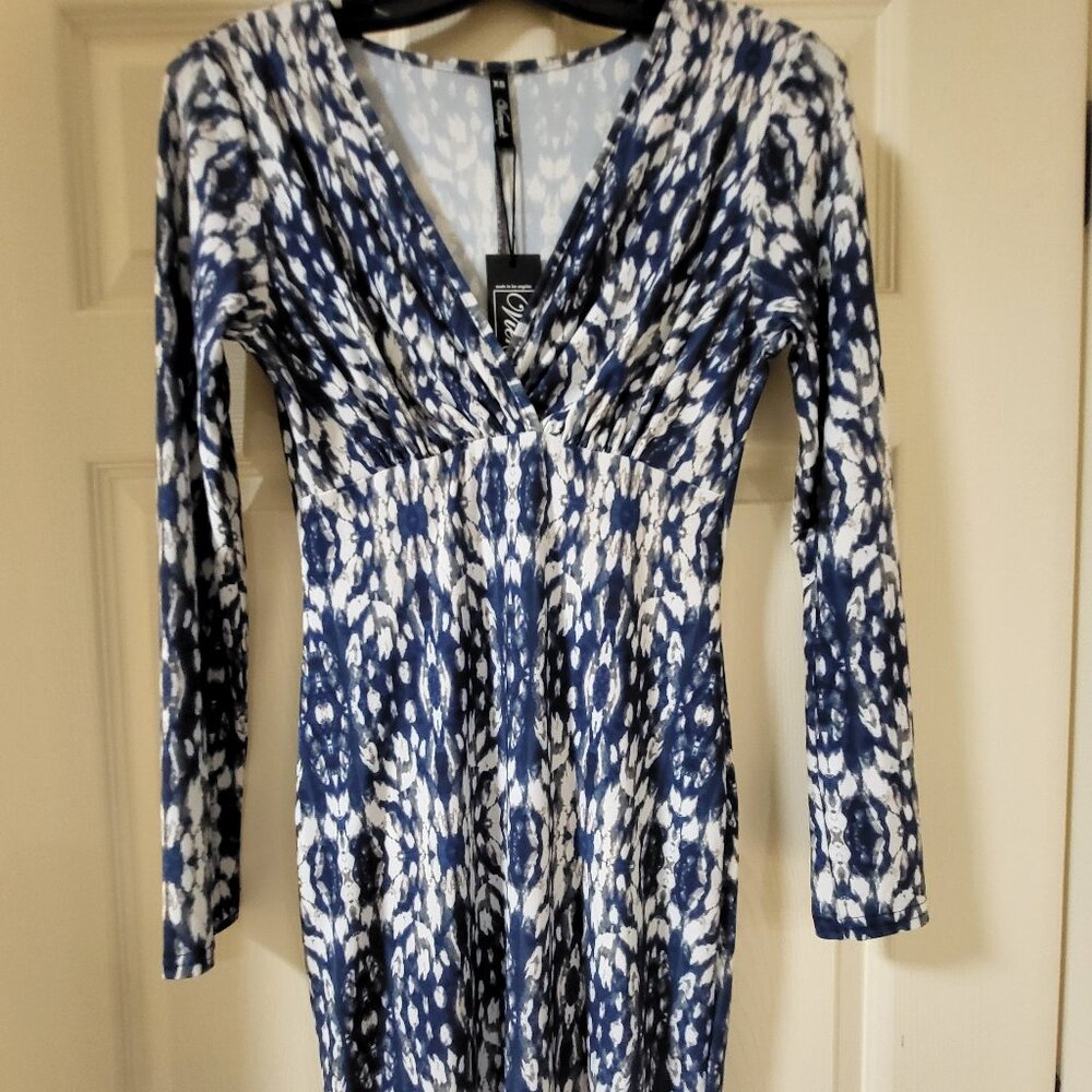 New with Tags Deborah Viereck Long Sleeve Dress size XS